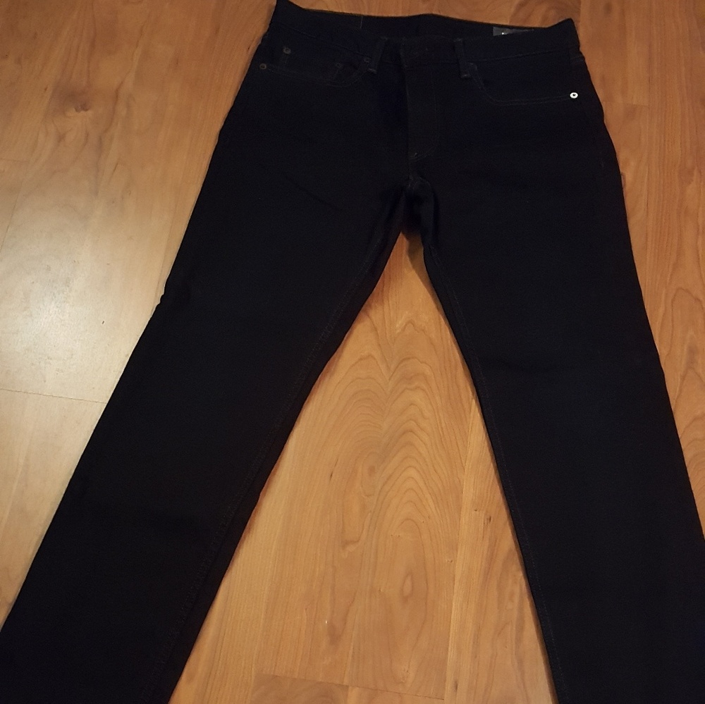 Bonobo men's jeans straight fit extra dark wash